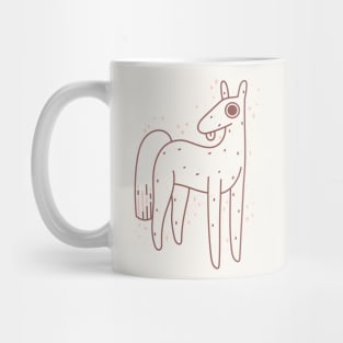 Stupid Horse - Lineart Mug